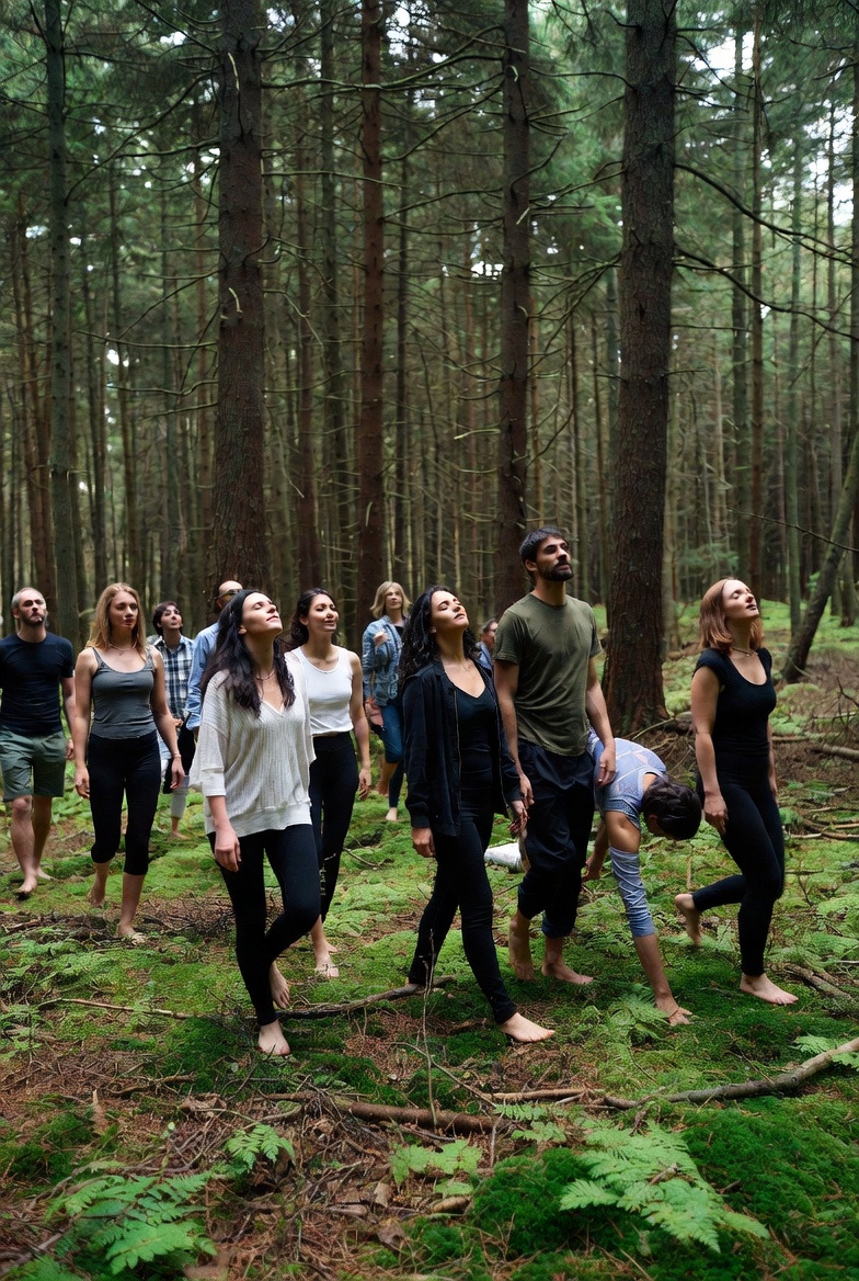 A person planning a weekly routine at a tidy desk in a calm setting